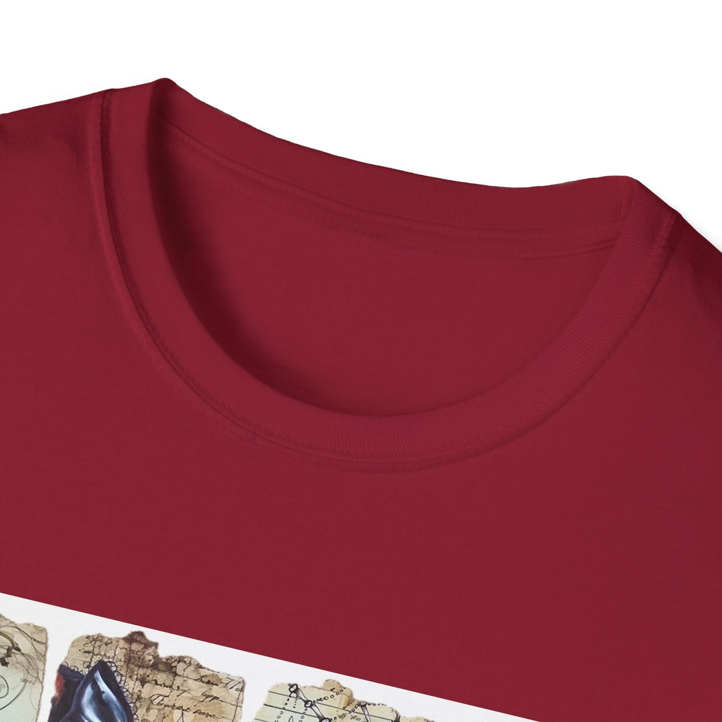 Spooky Season Cat T-Shirt, Halloween Tees, Unisex Softstyle Tee, Fall Fashion, Cute Halloween Shirt, Cat Lover Gift