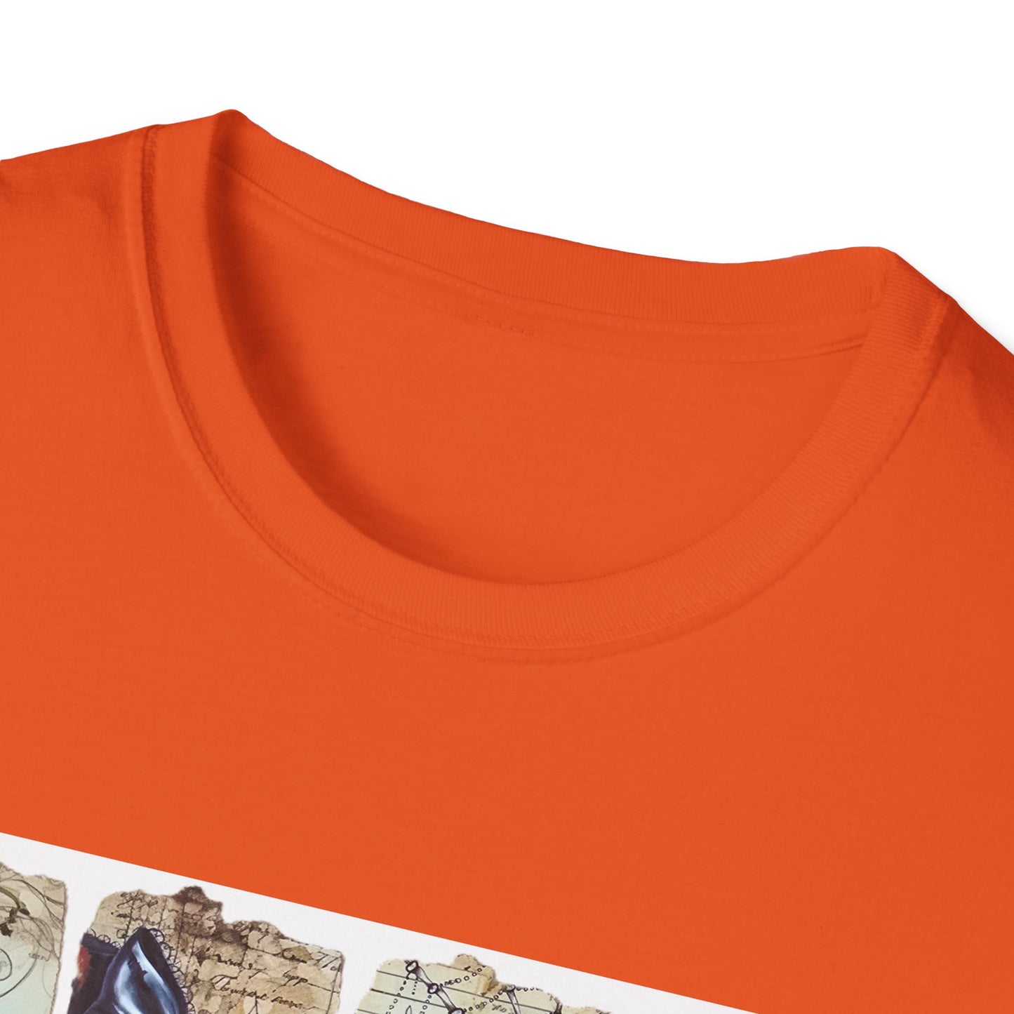 Spooky Season Cat T-Shirt, Halloween Tees, Unisex Softstyle Tee, Fall Fashion, Cute Halloween Shirt, Cat Lover Gift