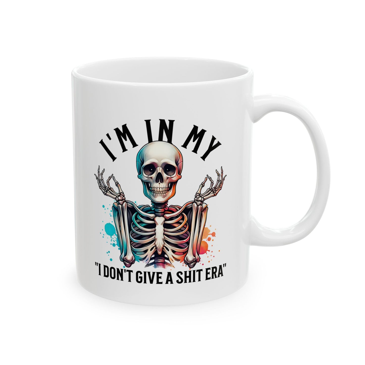 Whimsical Ceramic Mug - Perfect for Coffee Lovers, Unique Gift, Funny Quote, Home Decor, Motivational Drinkware