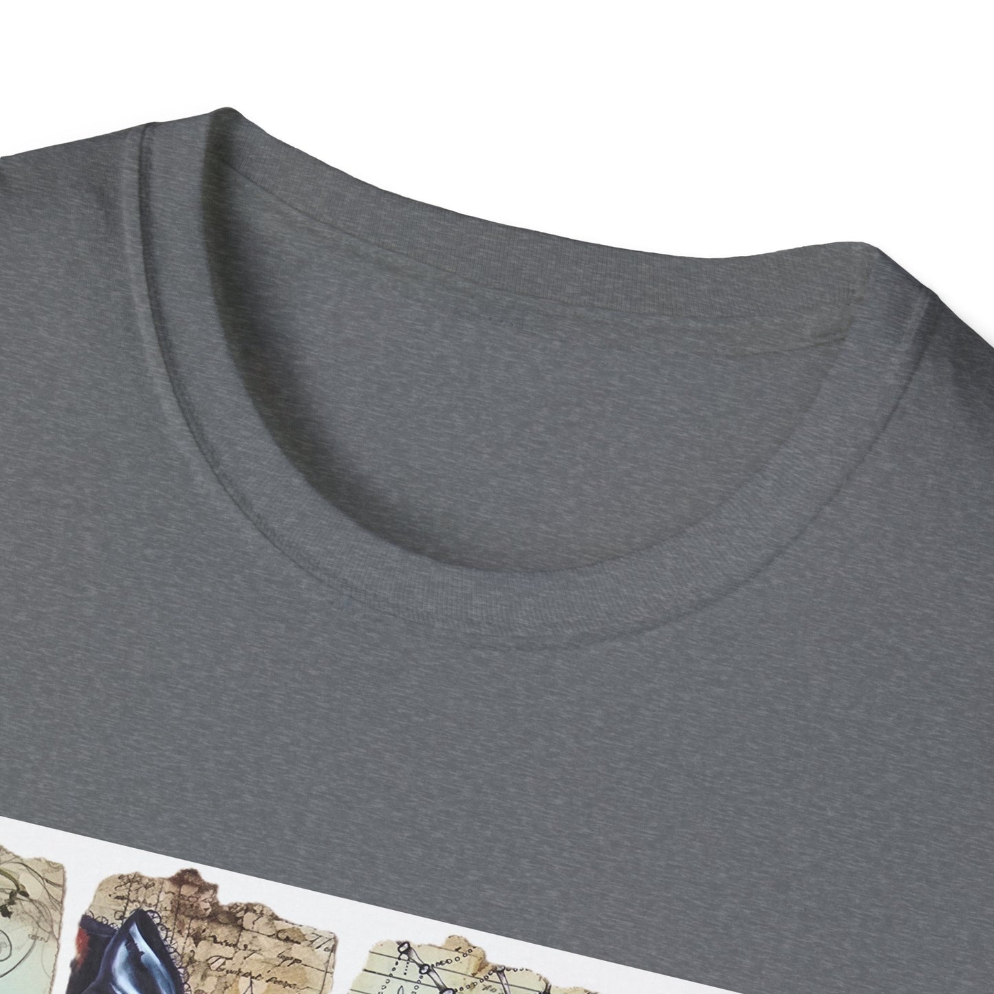 Spooky Season Cat T-Shirt, Halloween Tees, Unisex Softstyle Tee, Fall Fashion, Cute Halloween Shirt, Cat Lover Gift