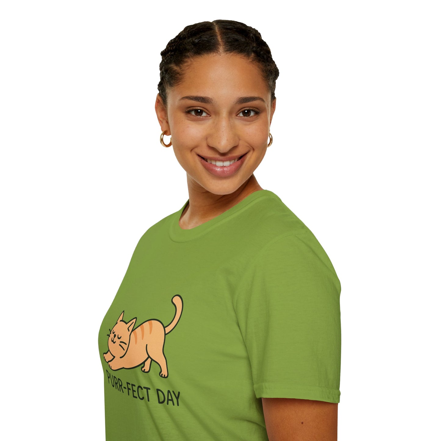 Purr-fect Day Cat T-Shirt, Funny Cat Tee, Unisex Animal Lover Shirt, Gift for Cat Owners, Cute Pet Tee