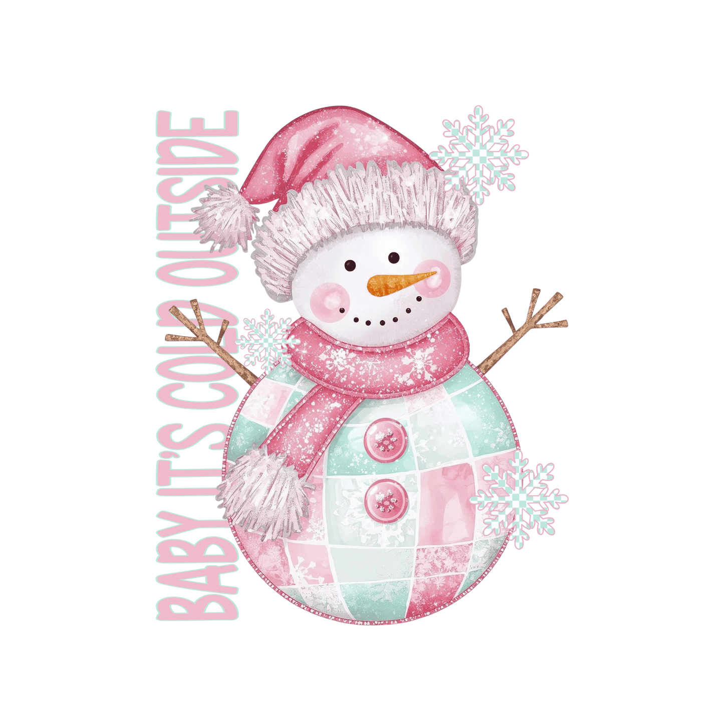 Baby It’s Cold Outside Snowman Sweatshirt