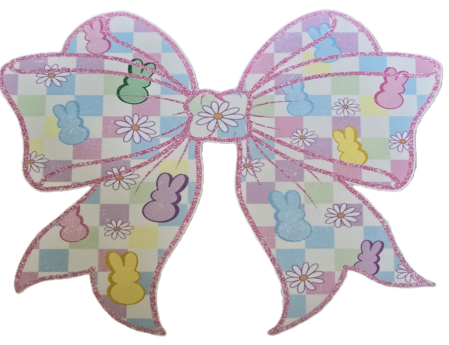 Bow with Candy Bunnies Tee