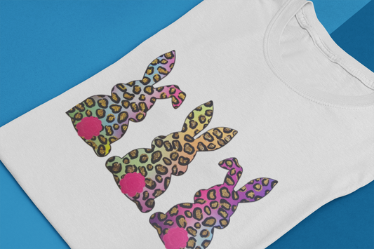Cheetah Bunny Print Tee