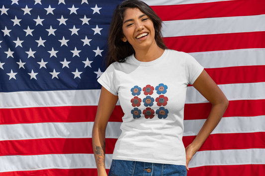 Daisies 4th of July Tshirt