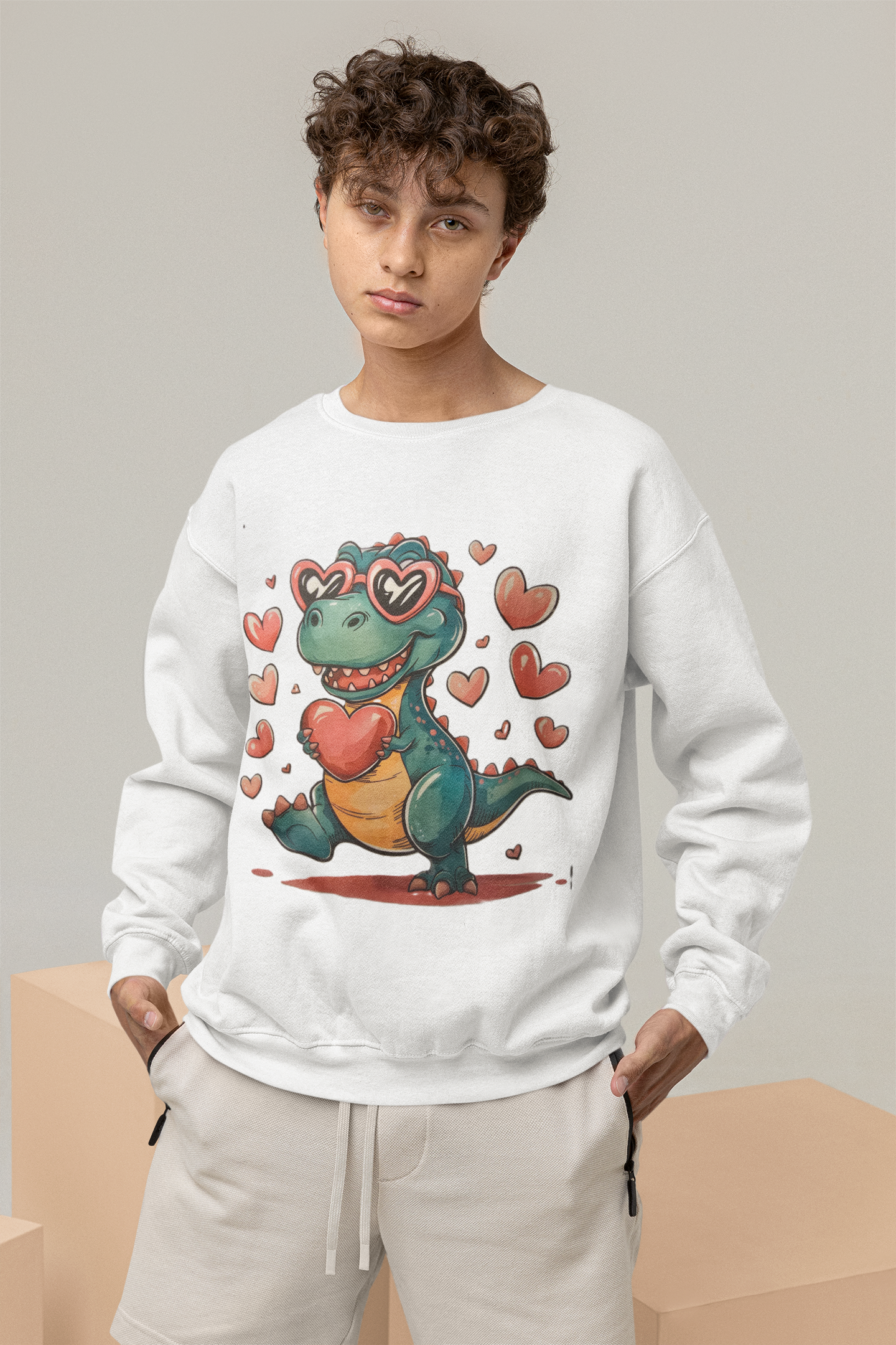 Dino Love Sweatshirt