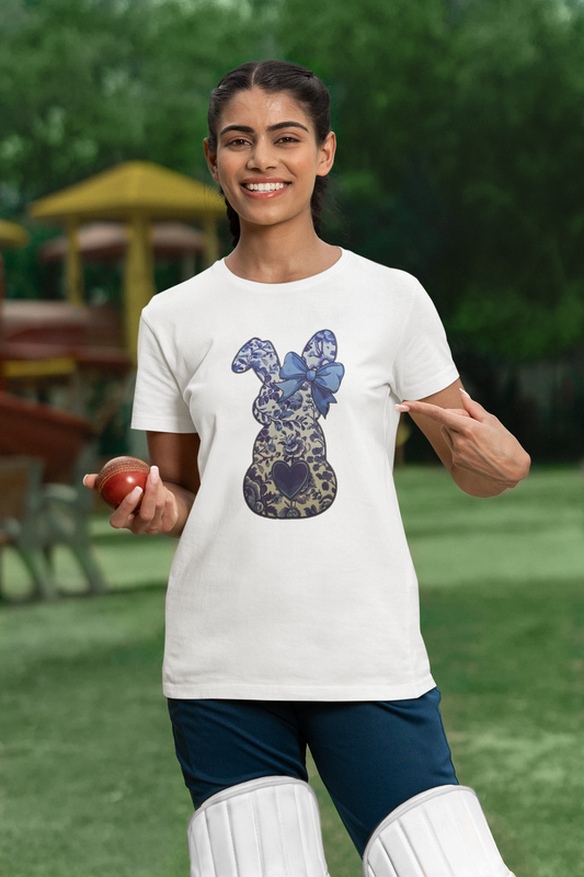Coquette Blue Bunny Tshirt