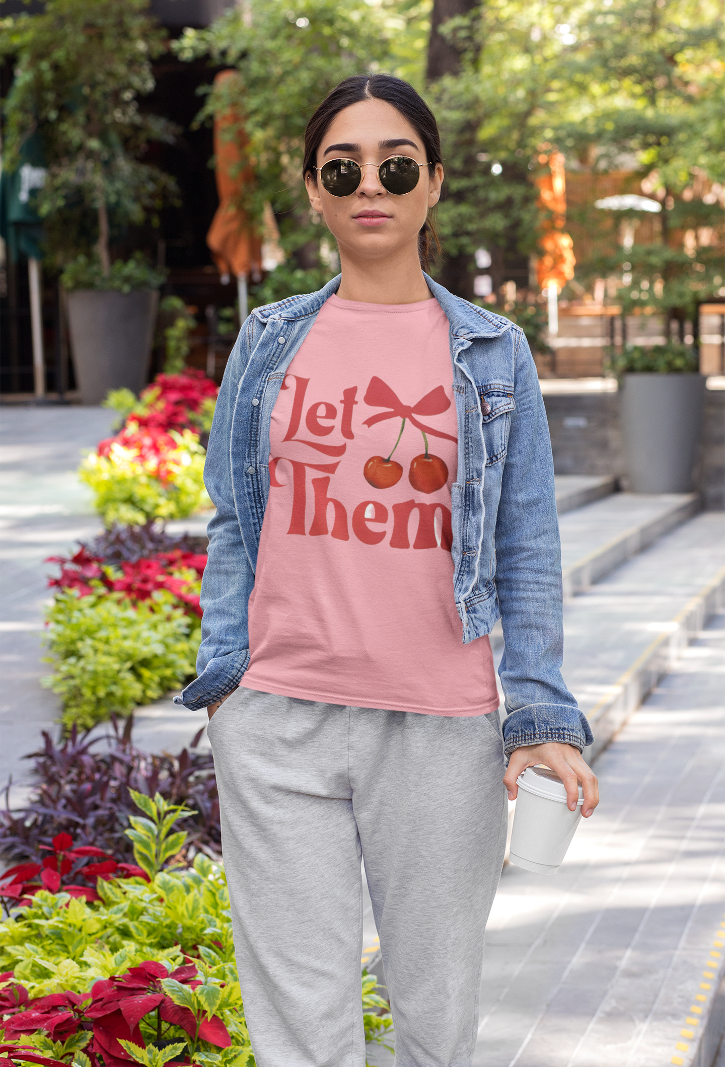 Let Them Tshirt mental health Tshirt self care Tshirt