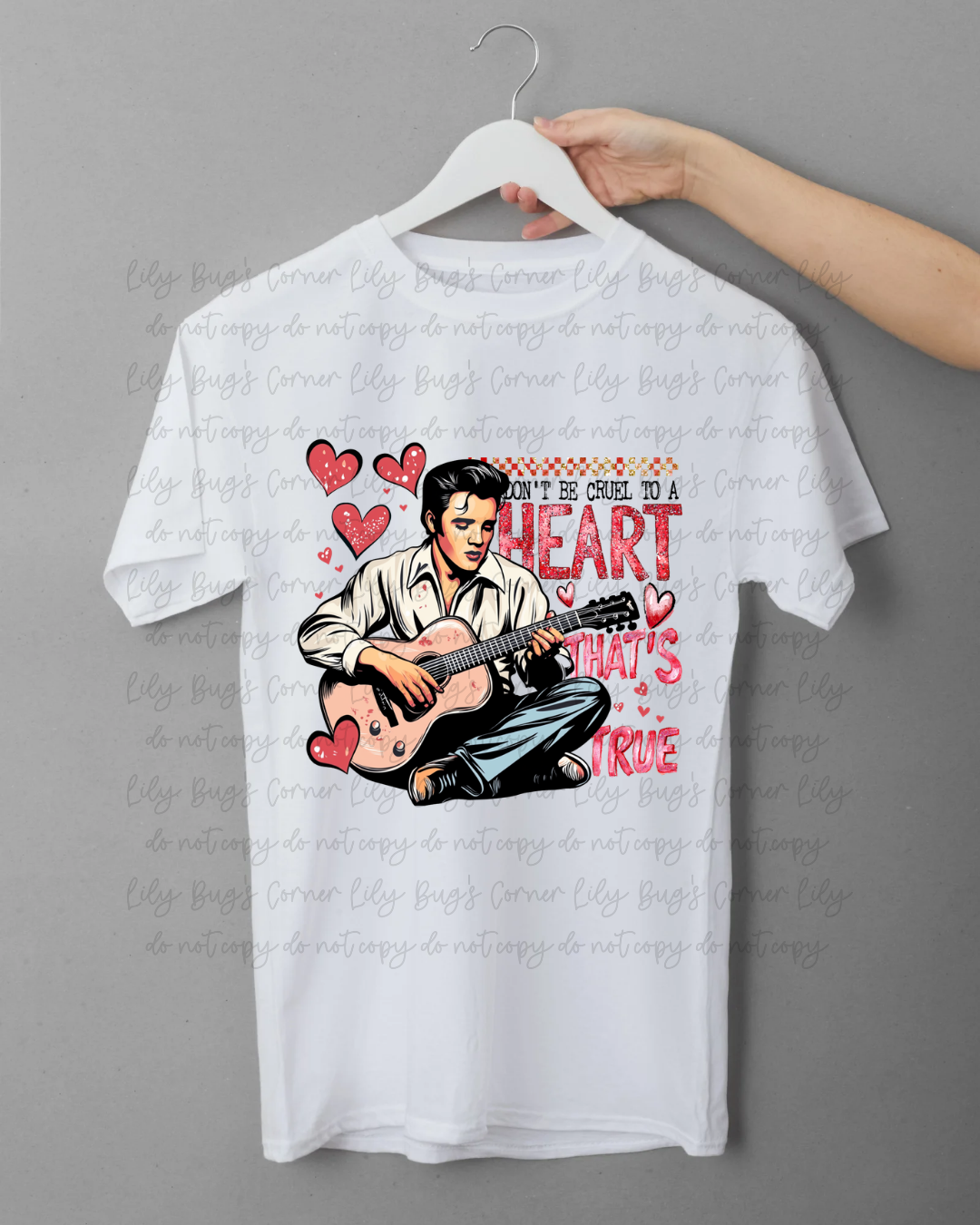 Don’t Be Cruel to a Heart That’s True Shirt | Retro Valentine Music Tee | Vintage Valentine Graphic T-Shirt