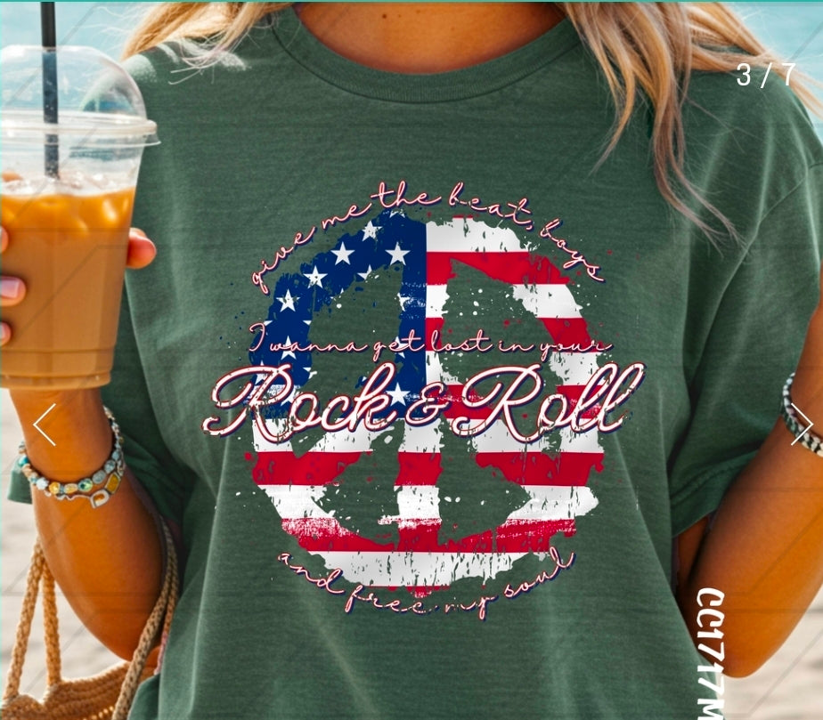 Patriotic Rock & Roll Shirt