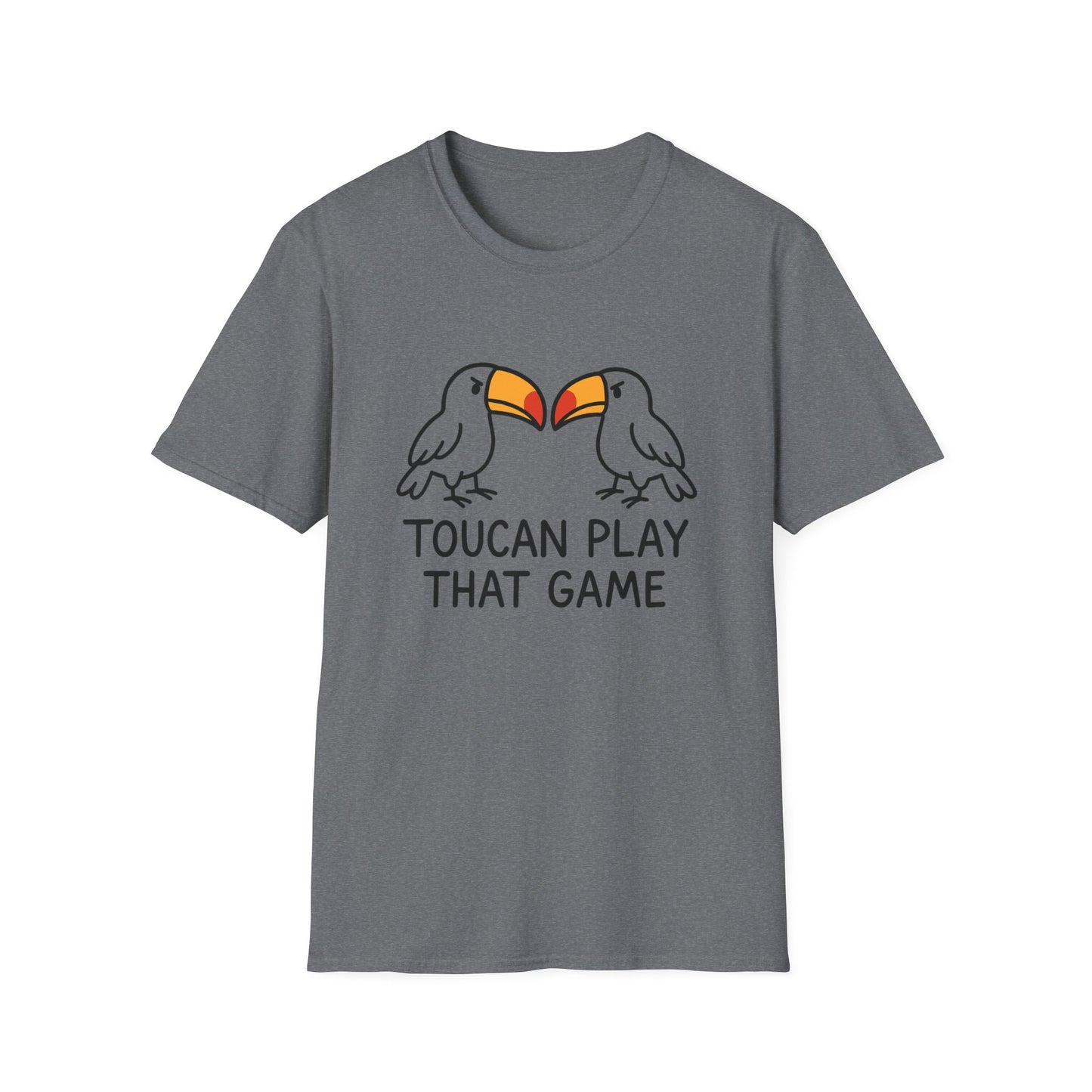 Fun Tropical Toucan T-Shirt, Gift for Bird Lovers, Casual Wear, Summer Top, Cute Animal Tee