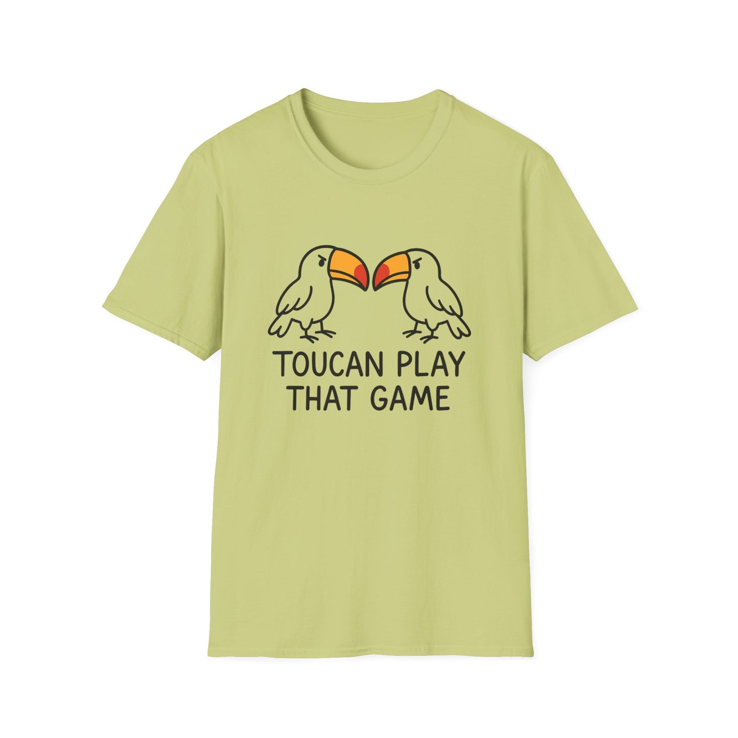 Fun Tropical Toucan T-Shirt, Gift for Bird Lovers, Casual Wear, Summer Top, Cute Animal Tee