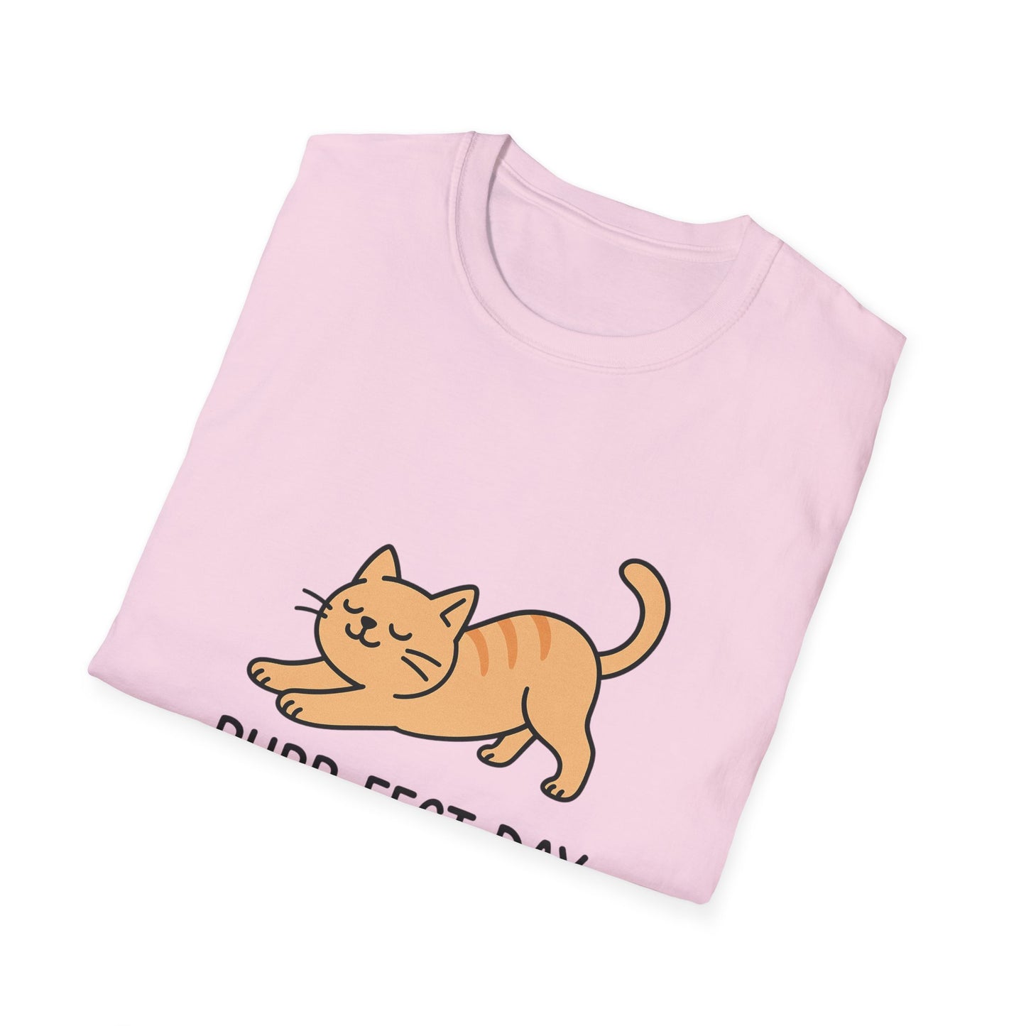 Purr-fect Day Cat T-Shirt, Funny Cat Tee, Unisex Animal Lover Shirt, Gift for Cat Owners, Cute Pet Tee