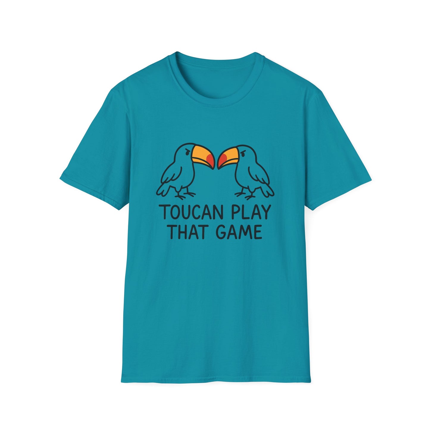 Fun Tropical Toucan T-Shirt, Gift for Bird Lovers, Casual Wear, Summer Top, Cute Animal Tee