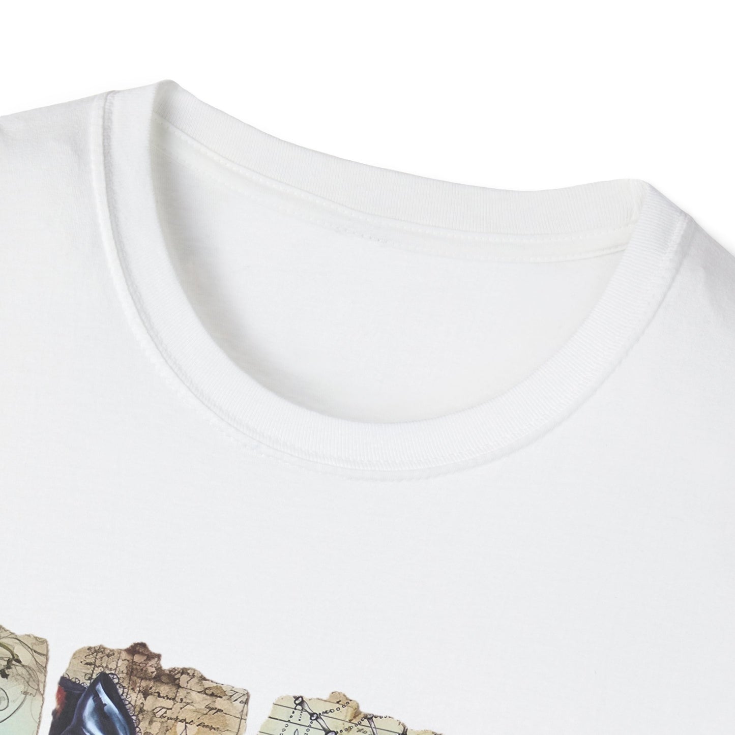 Spooky Season Cat T-Shirt, Halloween Tees, Unisex Softstyle Tee, Fall Fashion, Cute Halloween Shirt, Cat Lover Gift