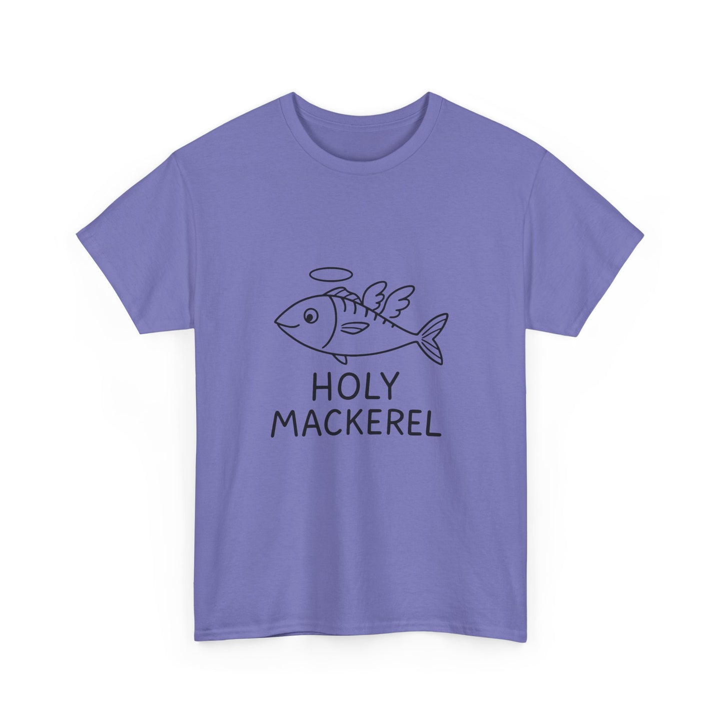 Holy Mackerel Unisex Tee - Fun Graphic Shirt for Seafood Lovers, Casual Wear, Quirky Gift, Summer Vibes, Fish Enthusiast