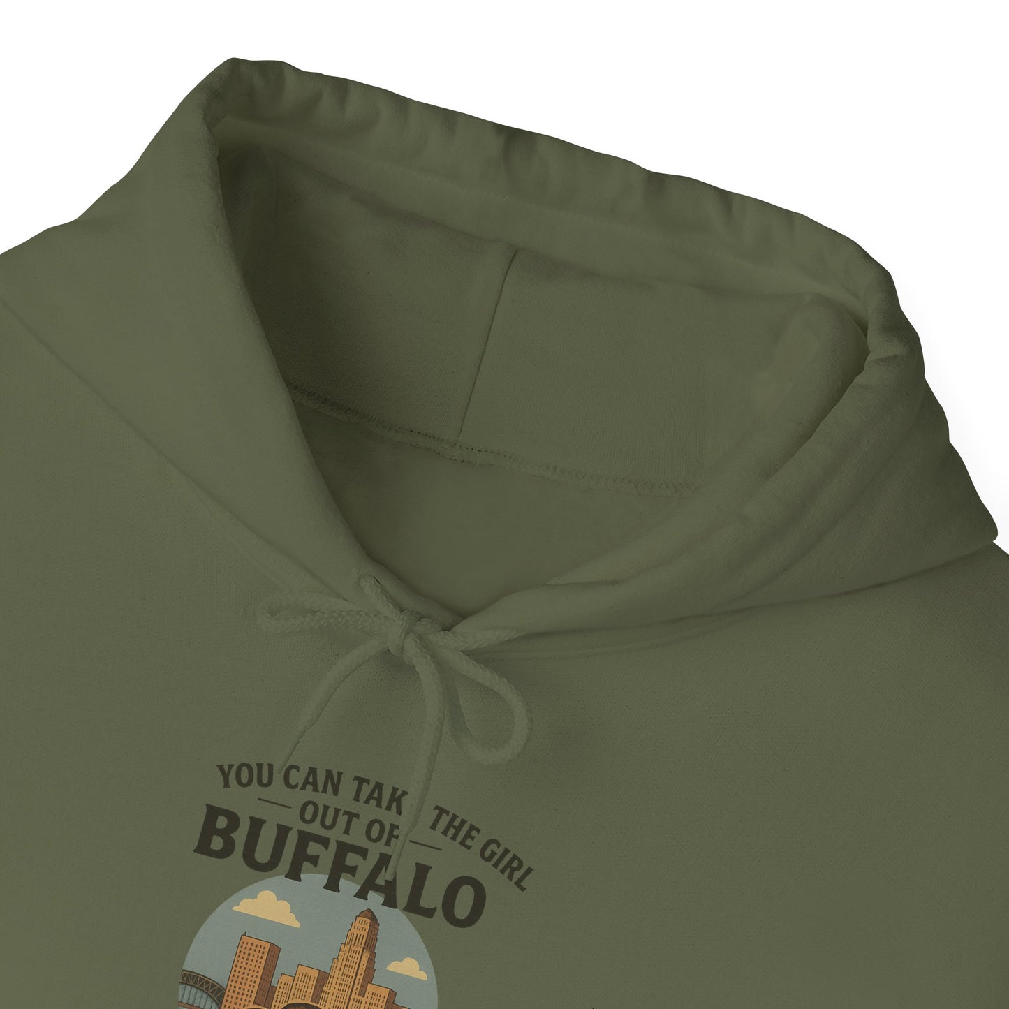 Buffalo Vibes Hooded Sweatshirt - Cozy Unisex Hoodie, Perfect Gift for Nature Lovers, Outdoor Adventures, Casual Wear