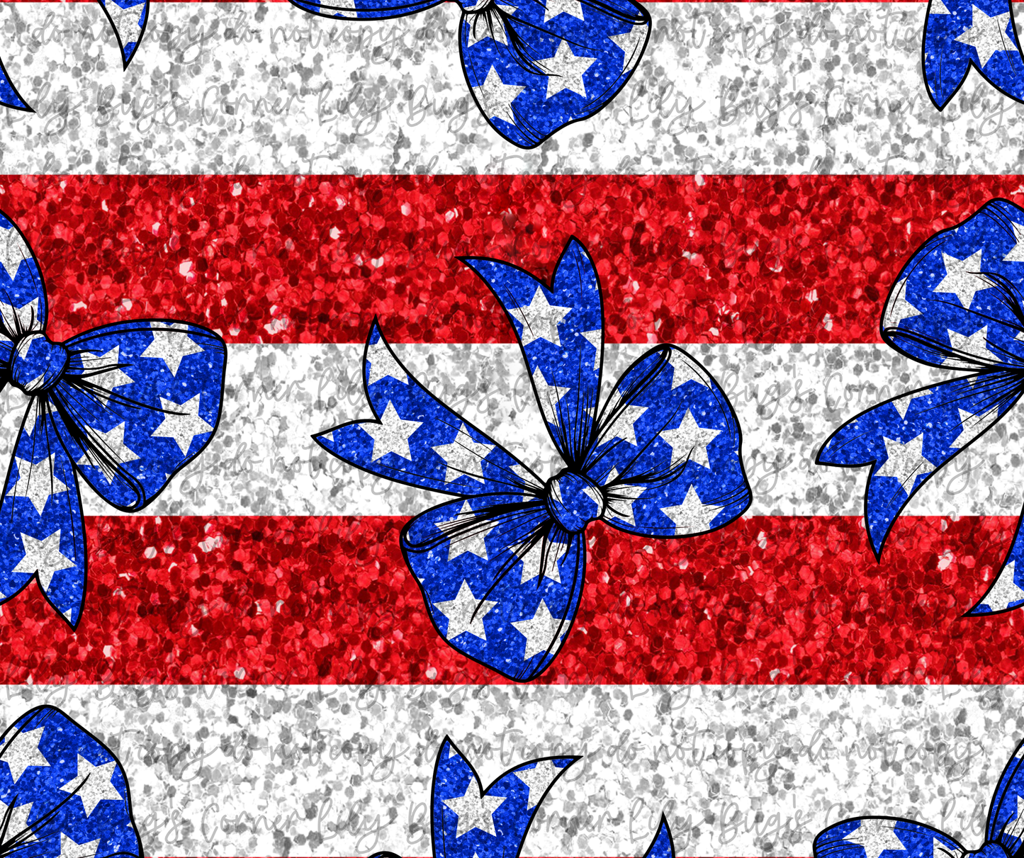 American Flag Bow Velveteen Plush Blanket — Patriotic 4th of July Throw