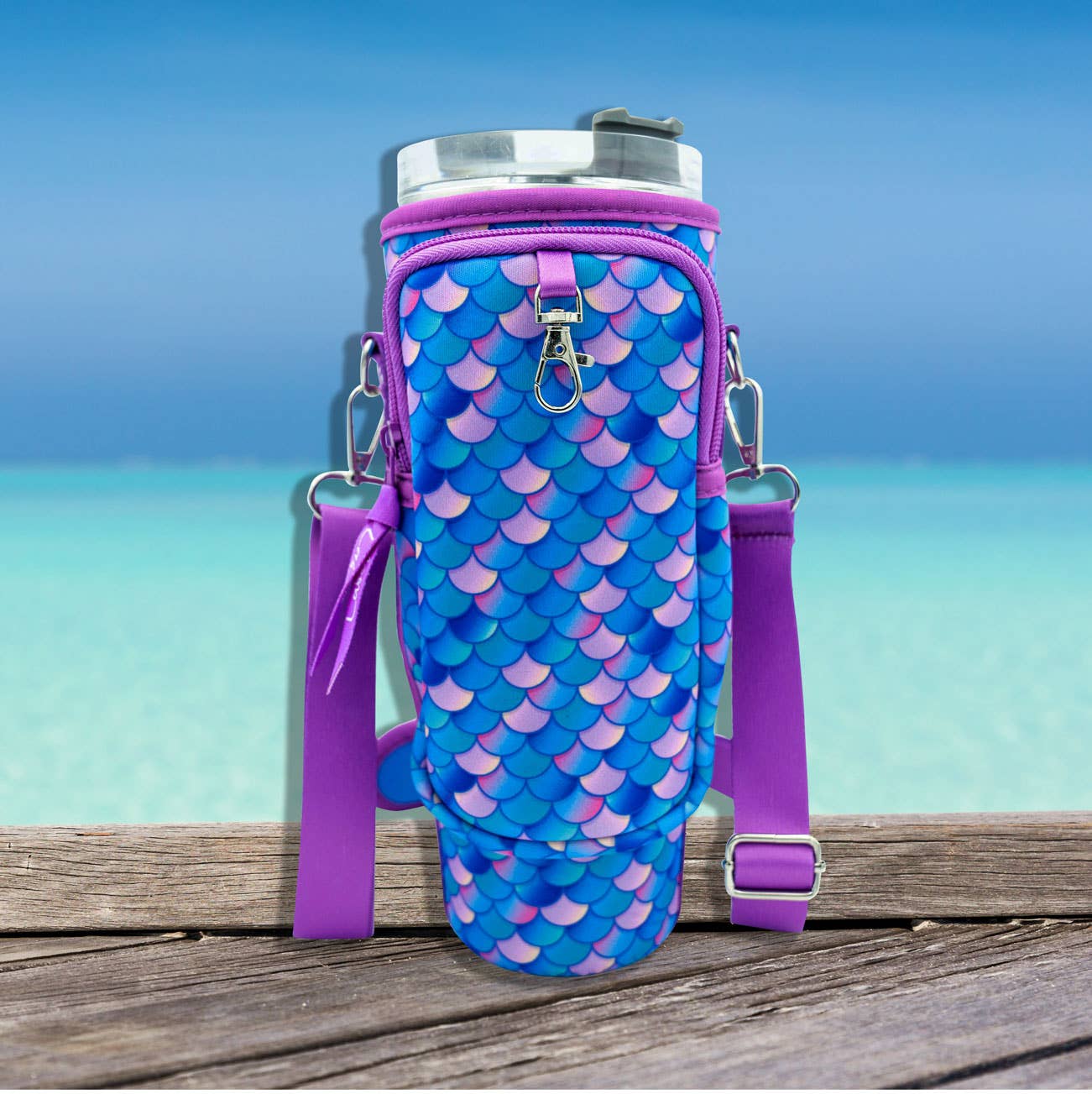 40 oz Tumbler "Handle" Bag - Mermaid