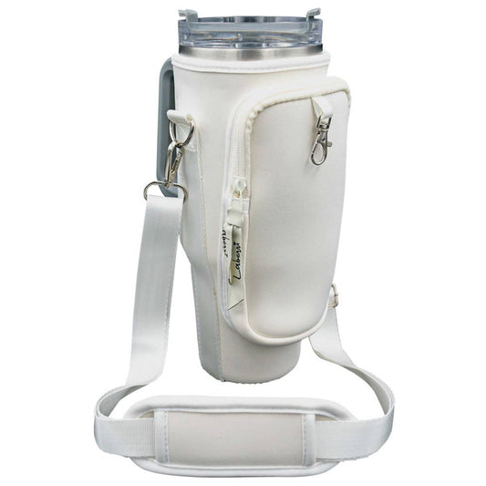 40 oz Tumbler "Handle" Bag - Cream