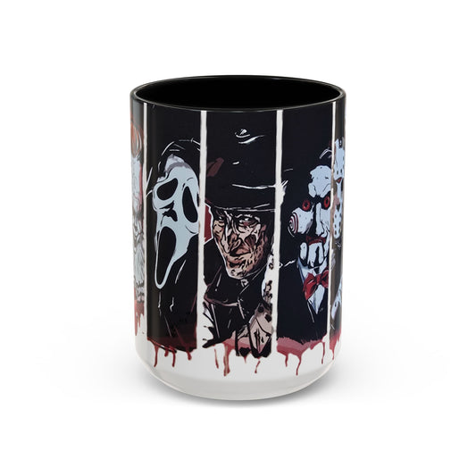 Horror-Themed Coffee Mug | Unique Gift for Fans | Perfect for Halloween, Horror Enthusiasts, Collectors, Home Decor