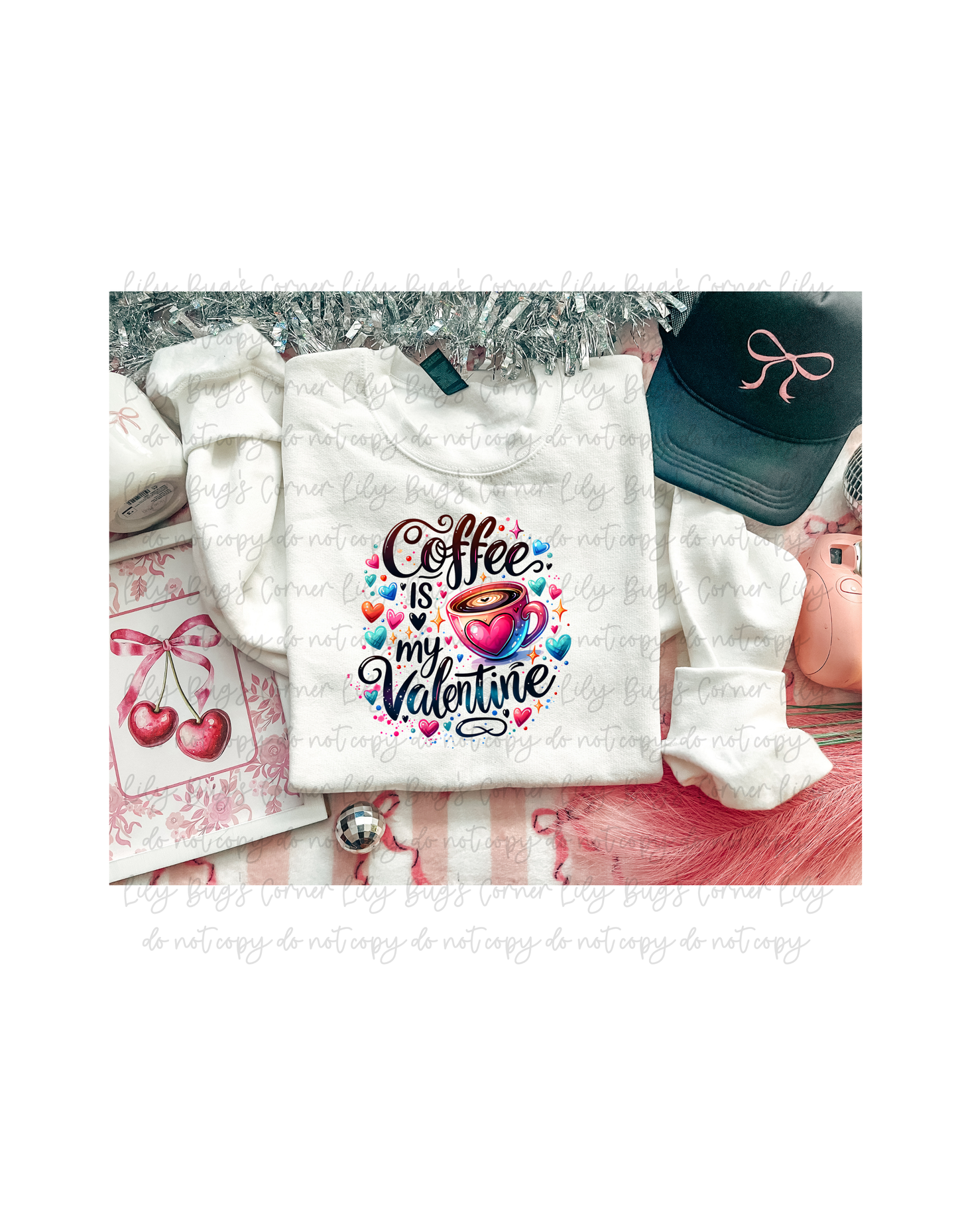 Coffee Is My Valentine Shirt | Funny Coffee Valentine Tee | Valentine’s Day Coffee Lover Shirt