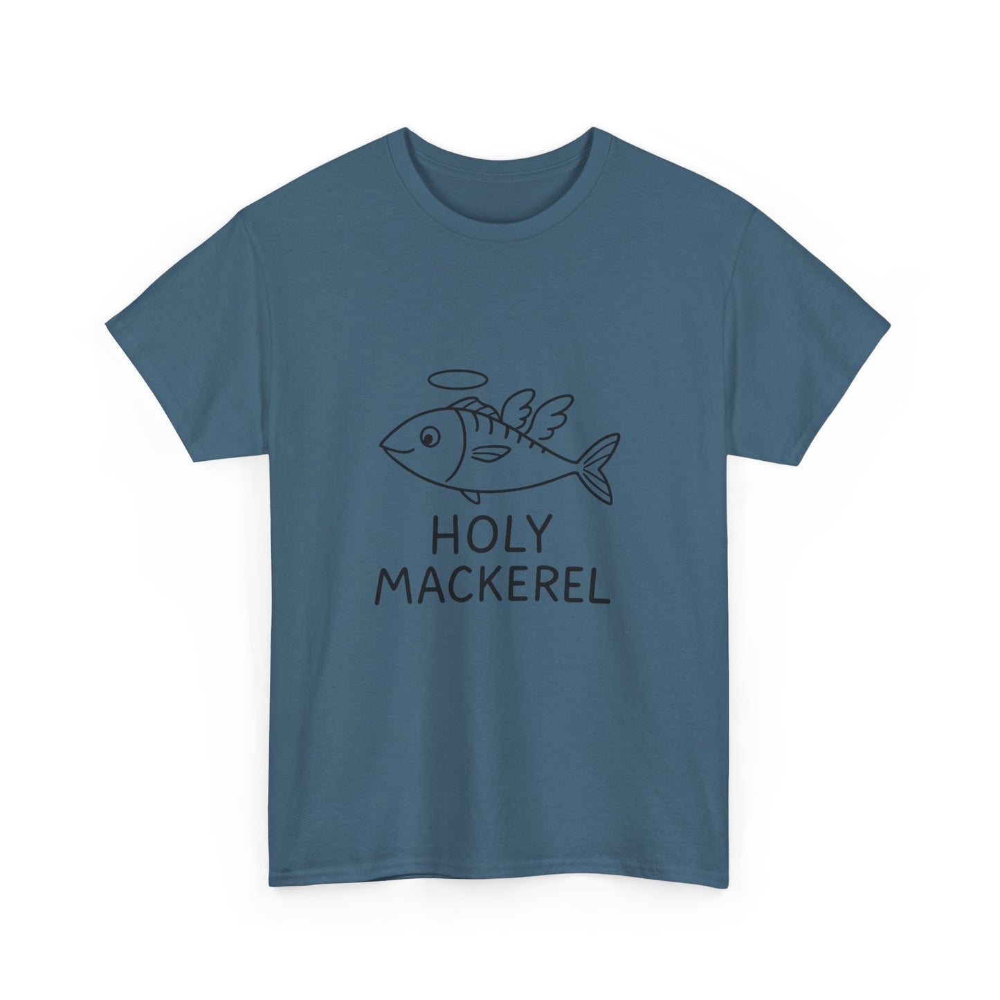 Holy Mackerel Unisex Tee - Fun Graphic Shirt for Seafood Lovers, Casual Wear, Quirky Gift, Summer Vibes, Fish Enthusiast