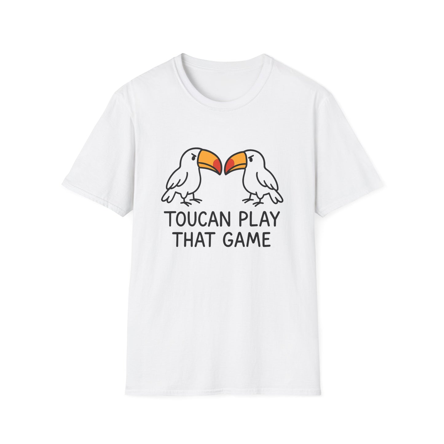 Fun Tropical Toucan T-Shirt, Gift for Bird Lovers, Casual Wear, Summer Top, Cute Animal Tee