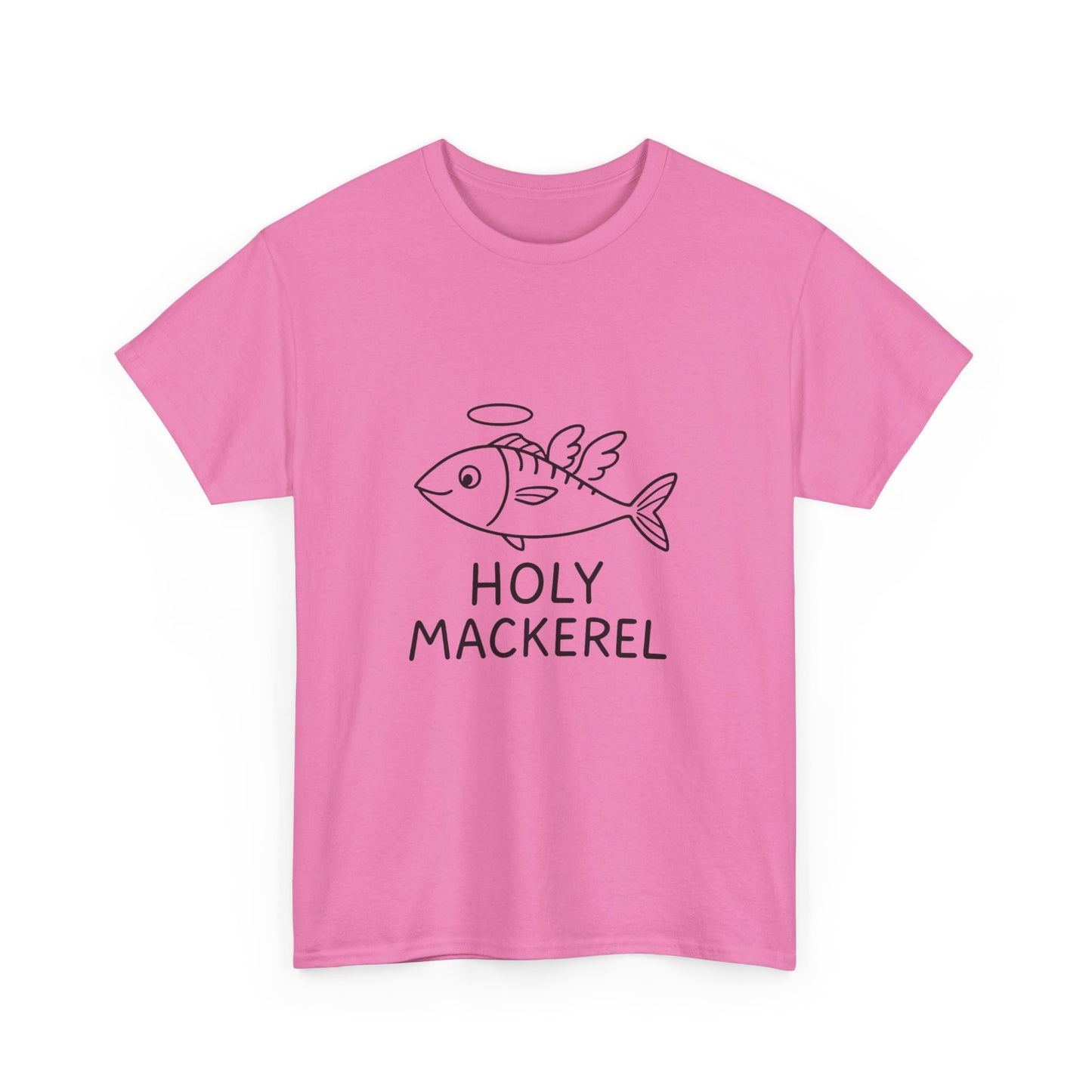 Holy Mackerel Unisex Tee - Fun Graphic Shirt for Seafood Lovers, Casual Wear, Quirky Gift, Summer Vibes, Fish Enthusiast