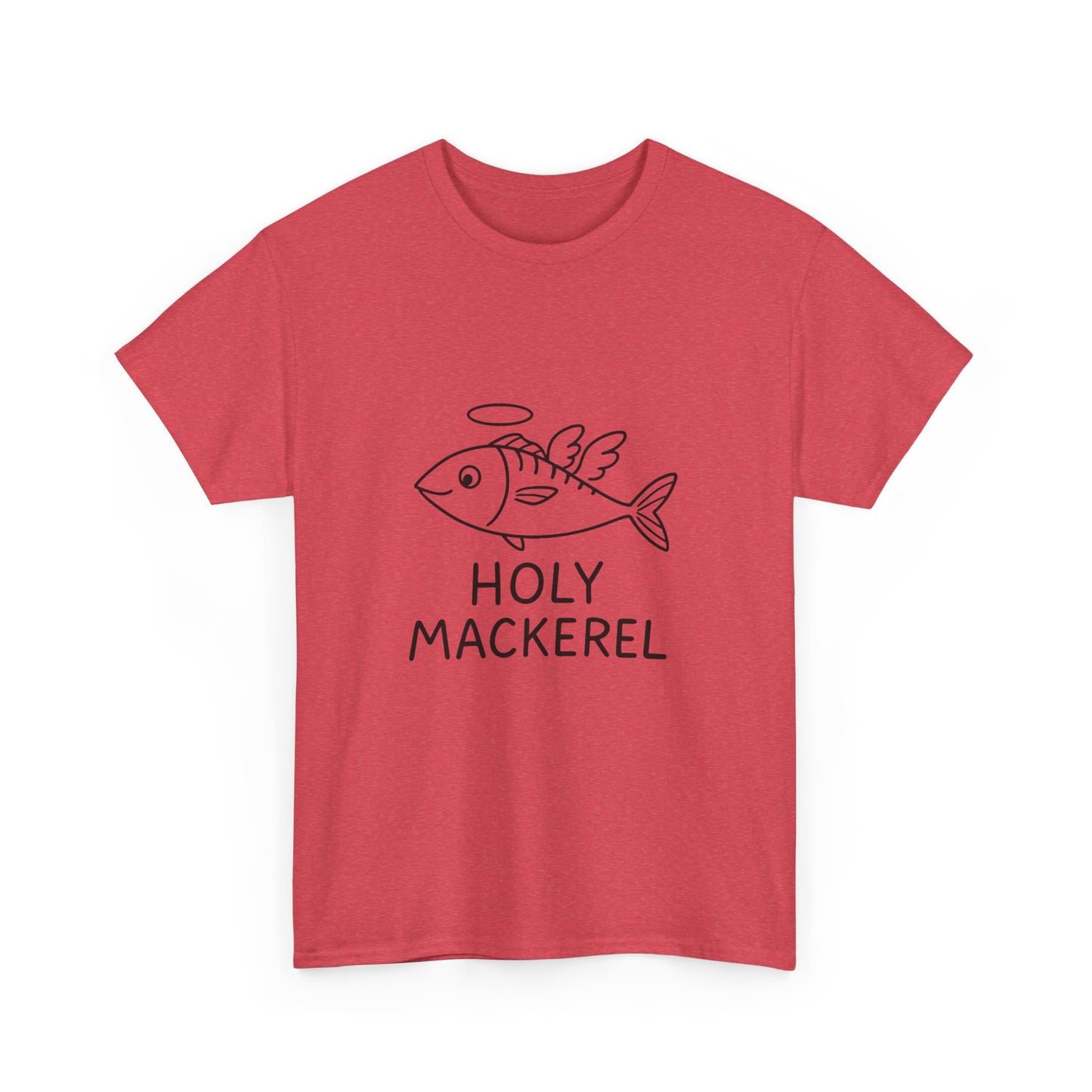 Holy Mackerel Unisex Tee - Fun Graphic Shirt for Seafood Lovers, Casual Wear, Quirky Gift, Summer Vibes, Fish Enthusiast