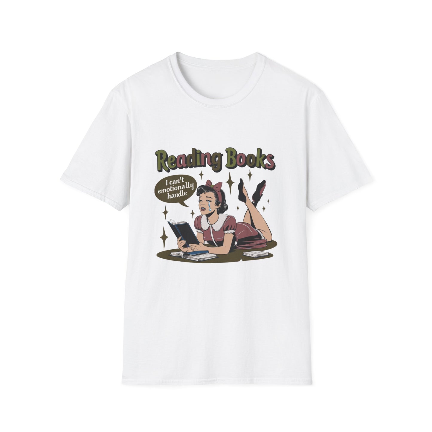 Book Lover's Unisex Tee, Reading T-Shirt, Cute Literature Shirt, Gifts for Readers, Cozy Reading Outfit