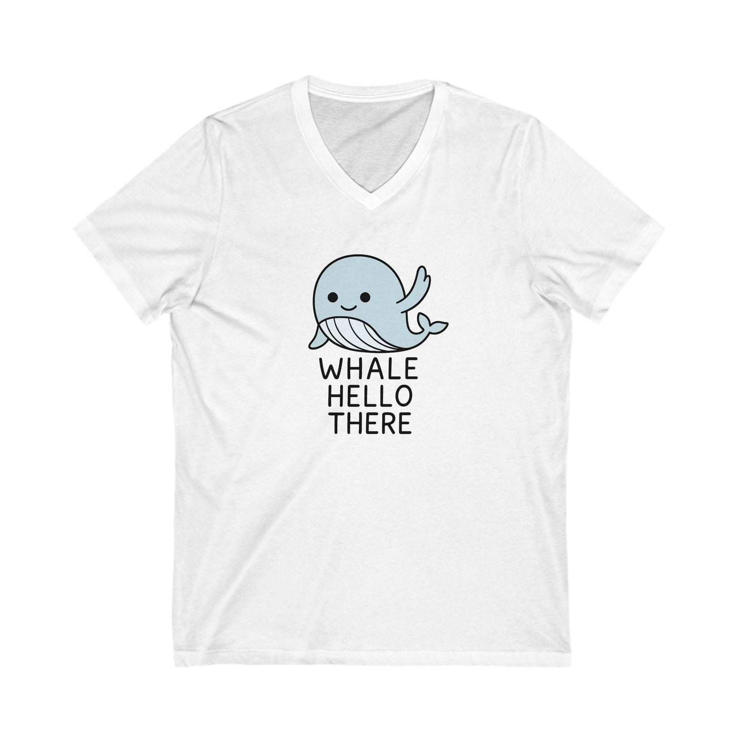 Whale Hello There Tee - Cute Whale Graphic T-Shirt, Unisex V-Neck Shirt, Funny Sea Life Apparel, Gift for Ocean Lovers, Summer [...]