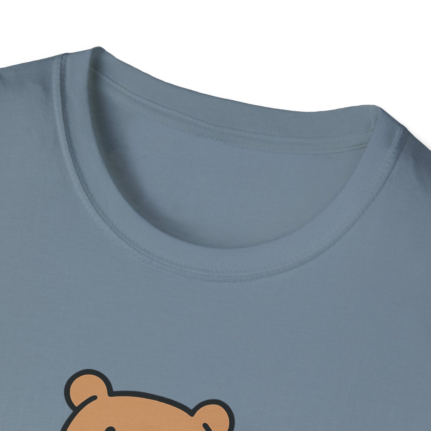 Cute Bear Graphic T-Shirt | Bear with Me Tee, Gift for Animal Lovers, Fun Casual Wear, Birthday Gift, Unisex Softstyle Shirt