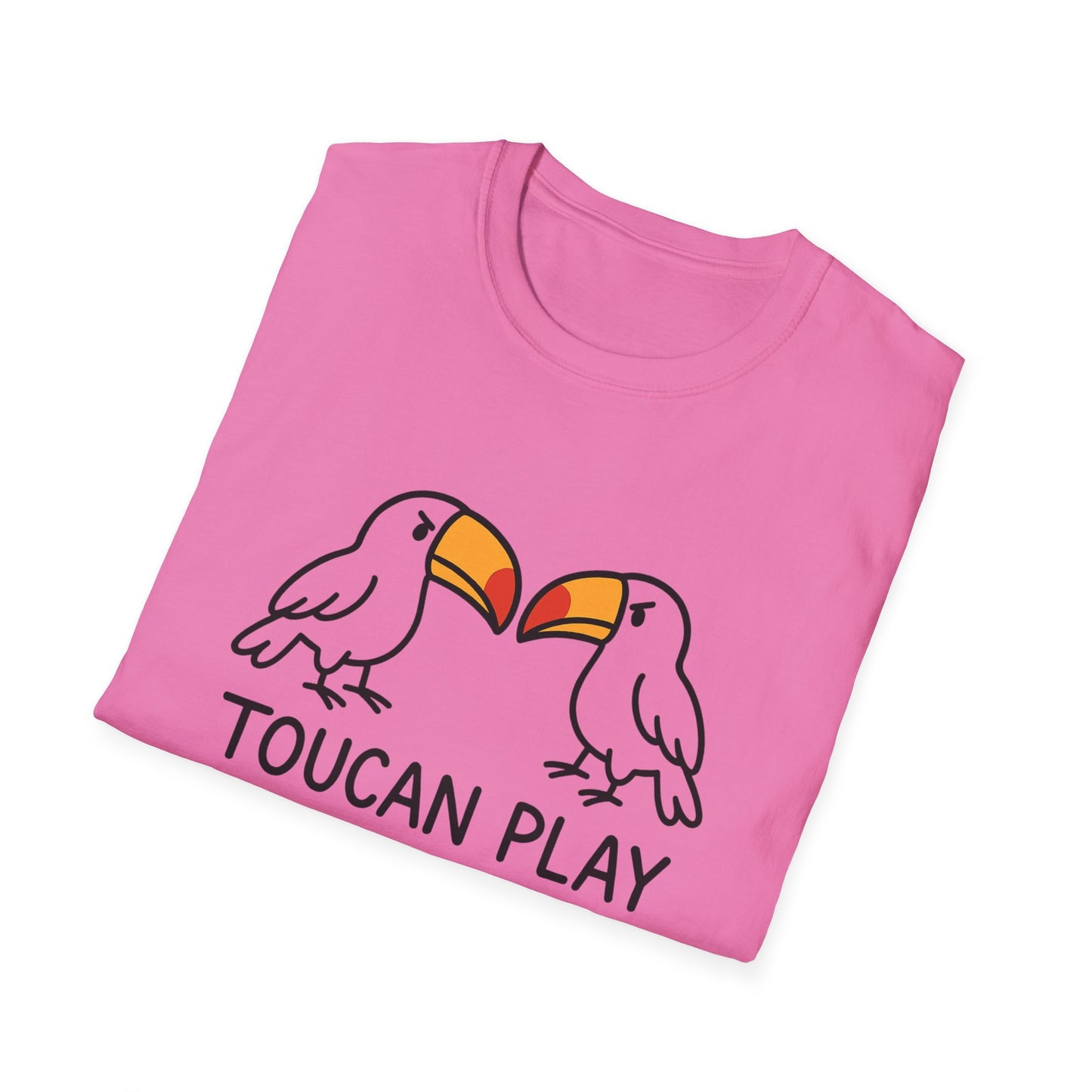 Fun Tropical Toucan T-Shirt, Gift for Bird Lovers, Casual Wear, Summer Top, Cute Animal Tee