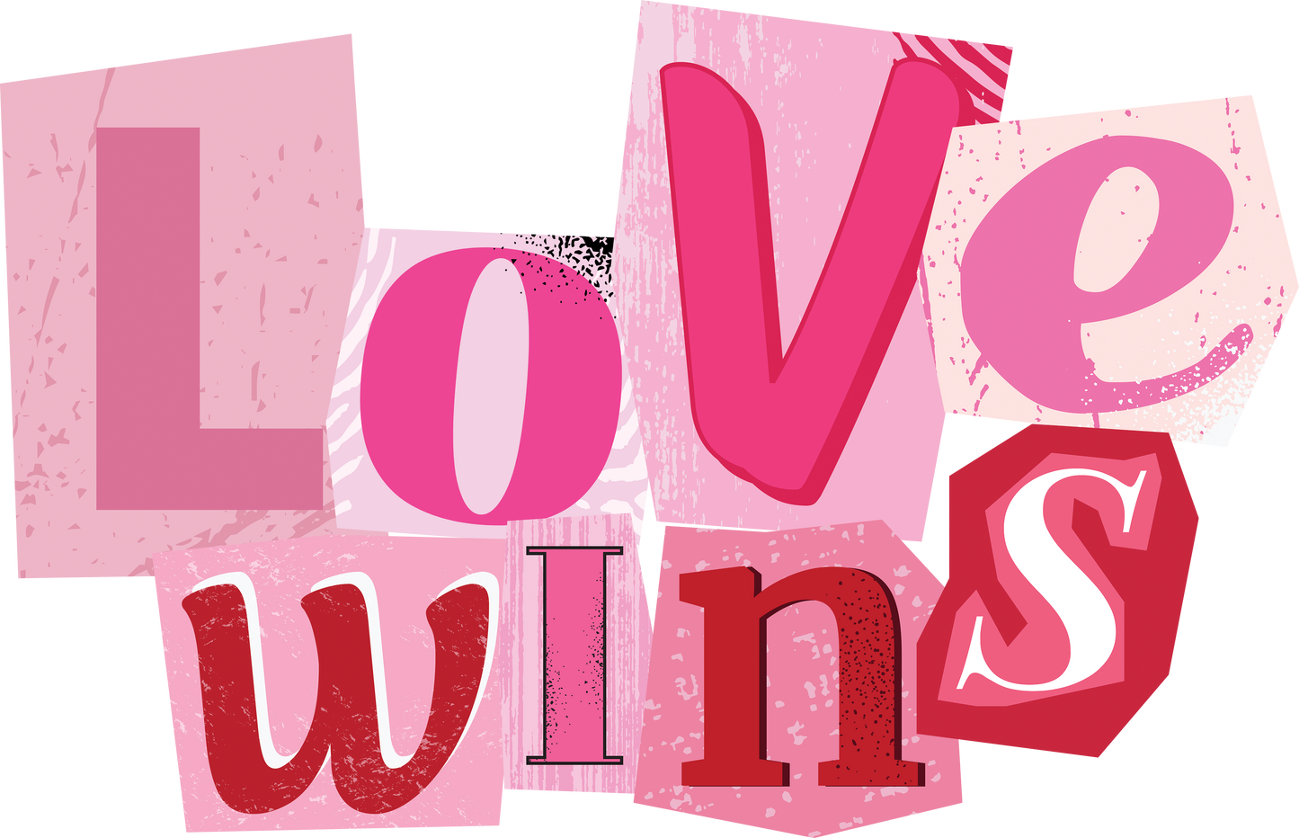 Love Wins Pink Hoodie – Valentine’s Day Graphic Sweatshirt
