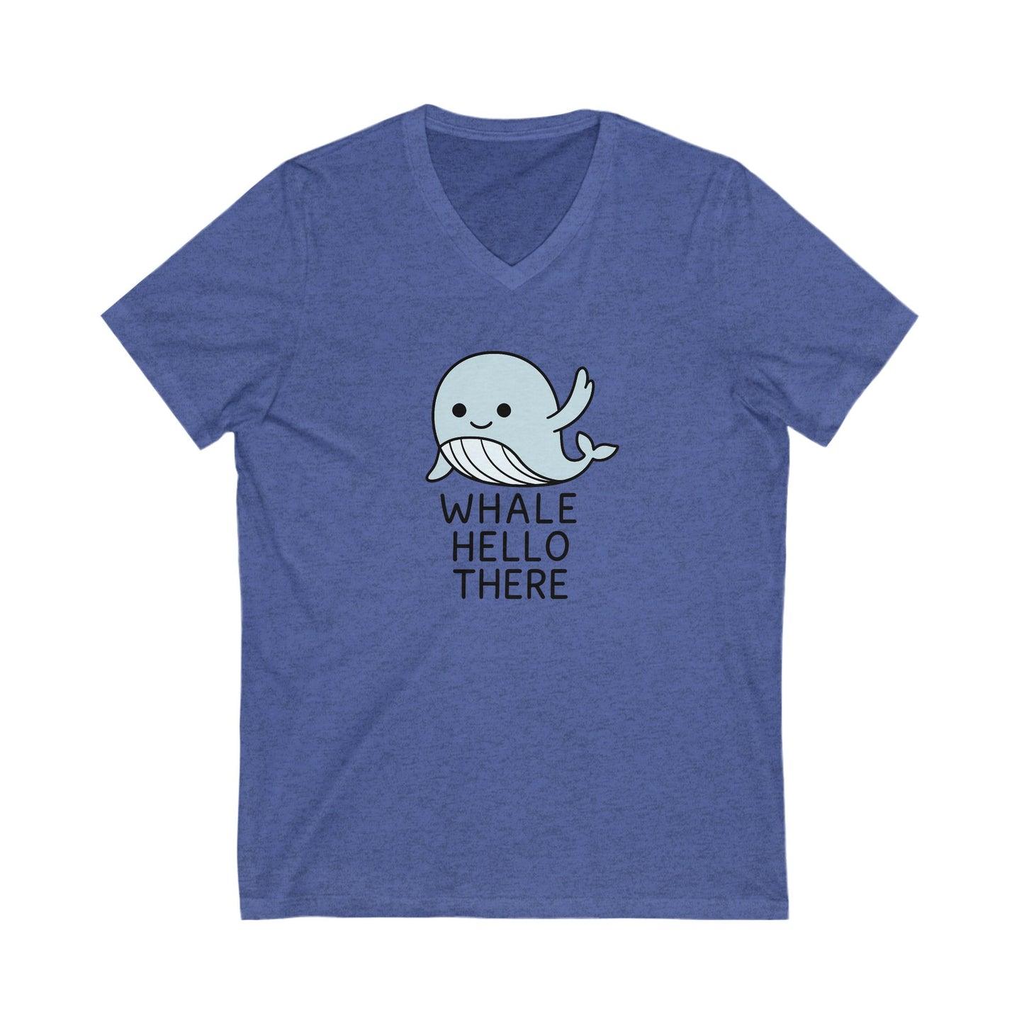 Whale Hello There Tee - Cute Whale Graphic T-Shirt, Unisex V-Neck Shirt, Funny Sea Life Apparel, Gift for Ocean Lovers, Summer [...]