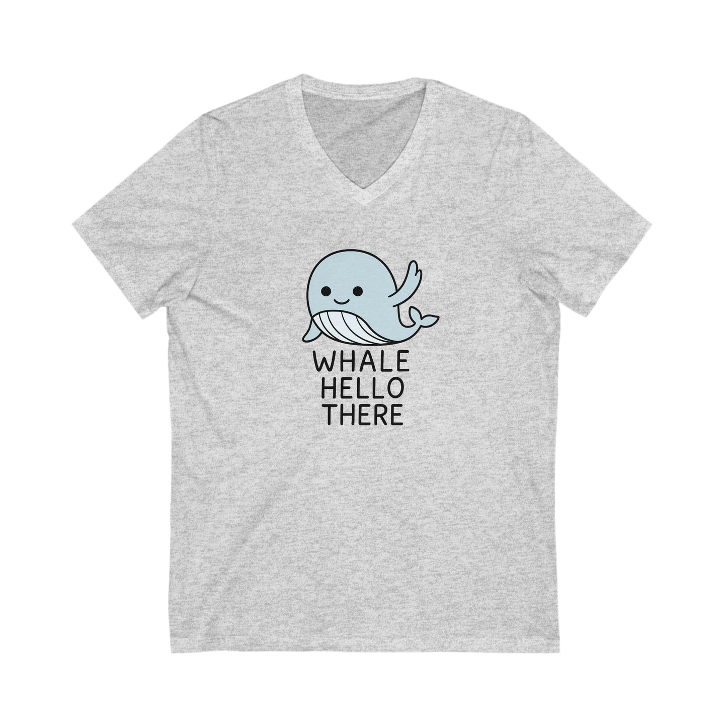 Whale Hello There Tee - Cute Whale Graphic T-Shirt, Unisex V-Neck Shirt, Funny Sea Life Apparel, Gift for Ocean Lovers, Summer [...]