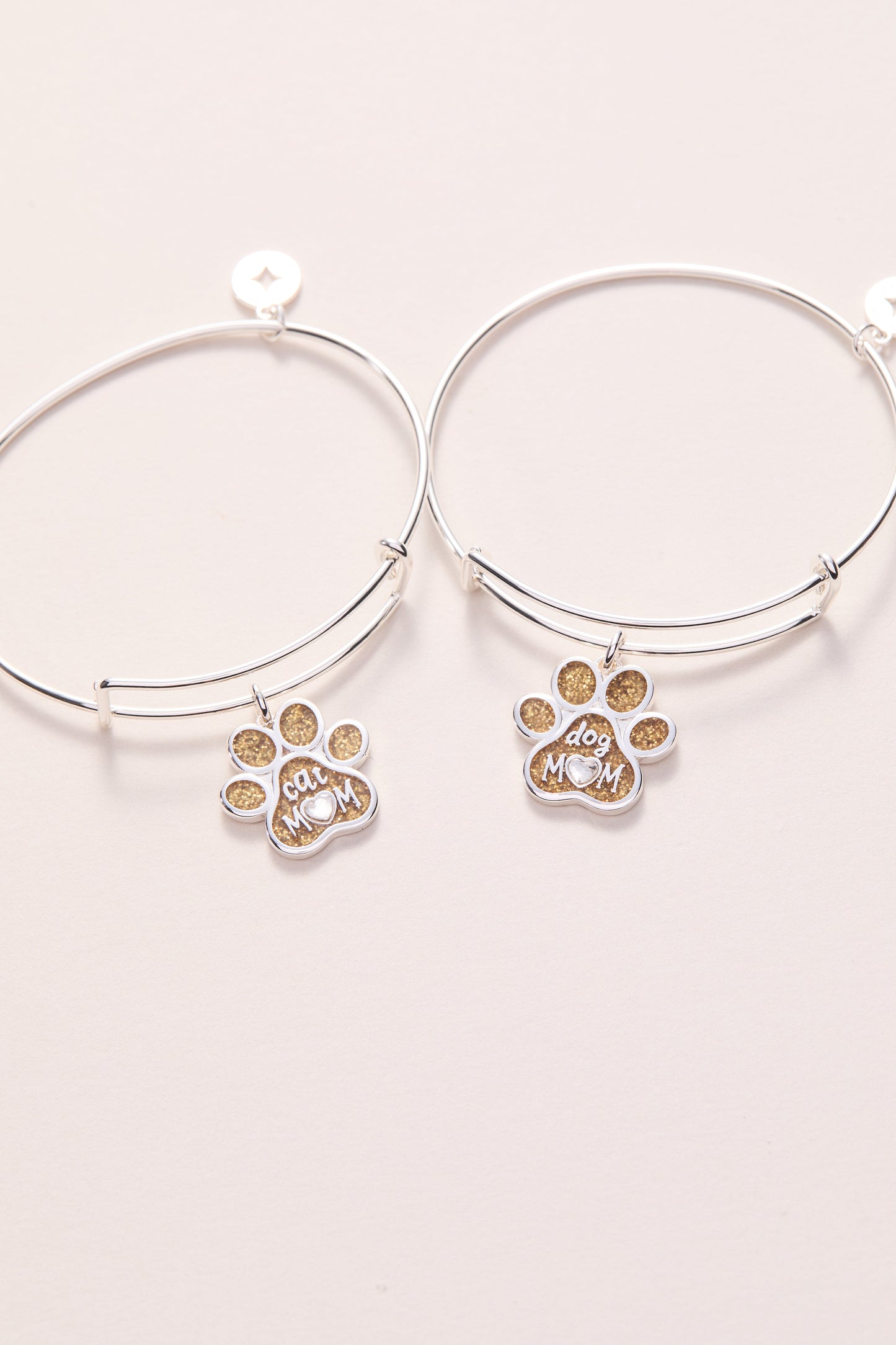 Dog Mom Charm Bangle