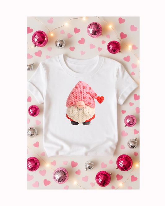 Valentine Gnome Shirt – Cute Love Gnome Graphic Tee