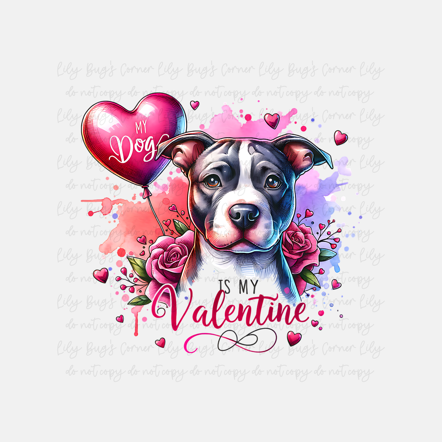 My Dog Is My Valentine Graphic Tee | Valentine’s Day Dog Lover Shirt