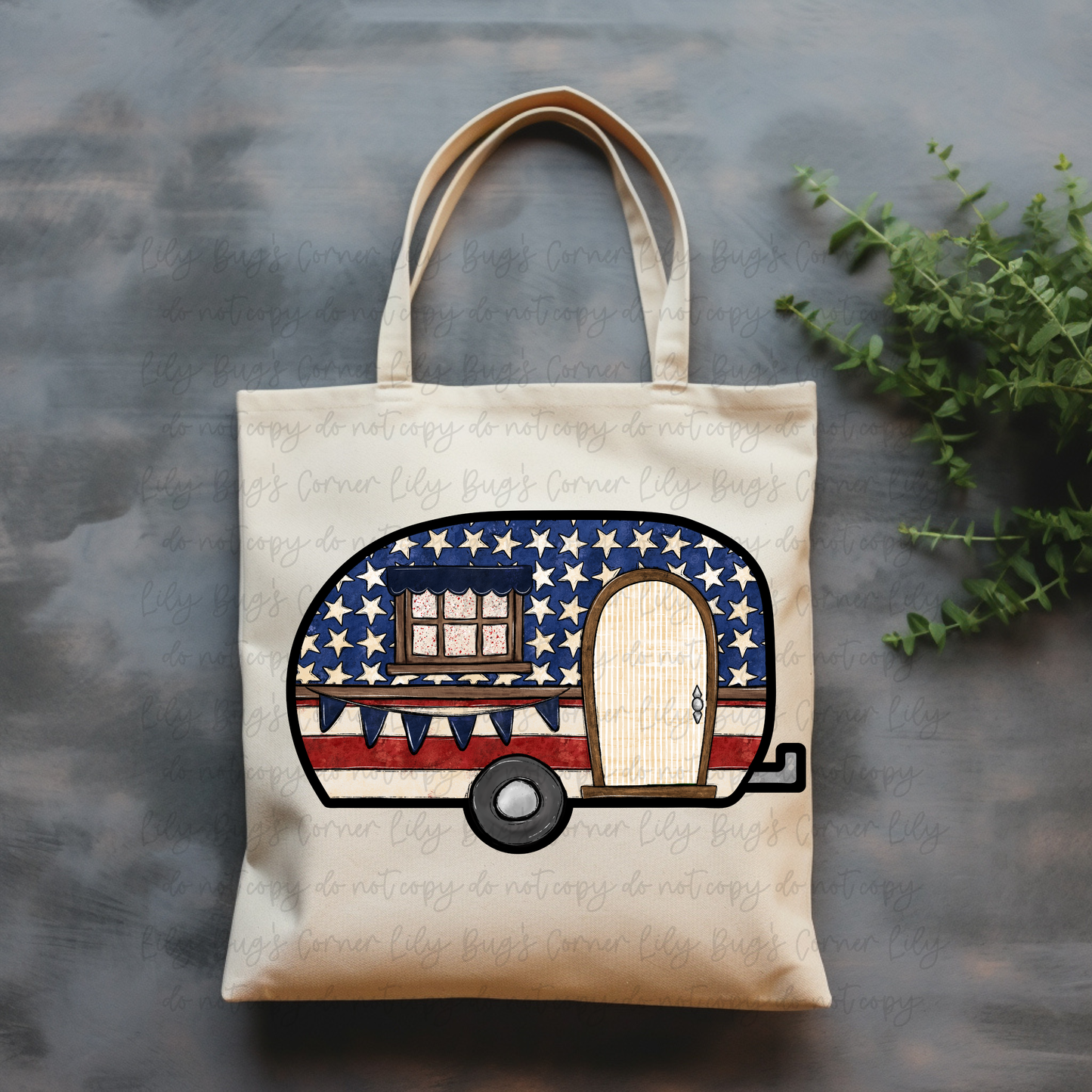 Patriotic Camper Home Décor Collection | Americana Summer Kitchen & Home Accents