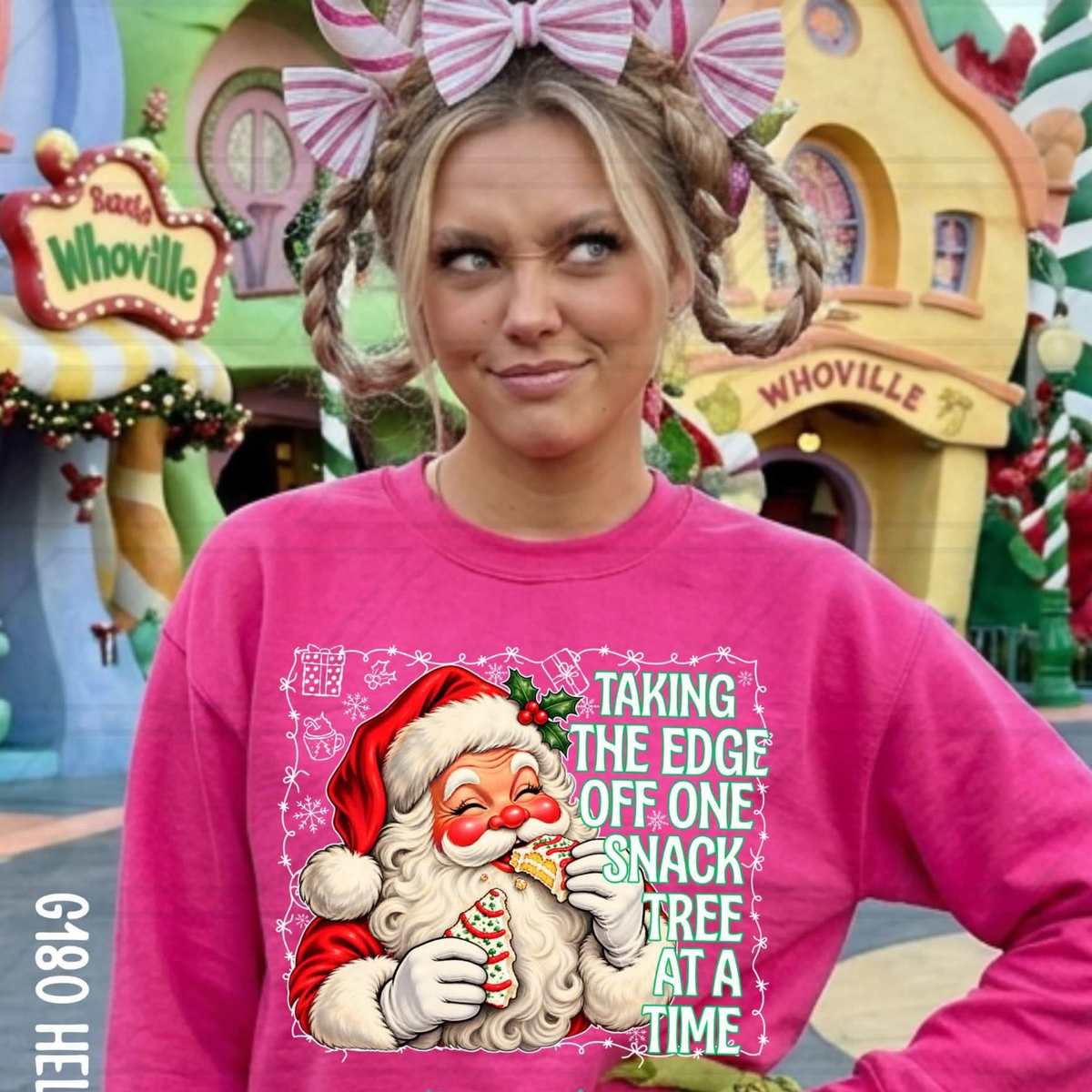 Taking the Edge Off – Snack Tree Santa – T-Shirt, Sweatshirt & Hoodie