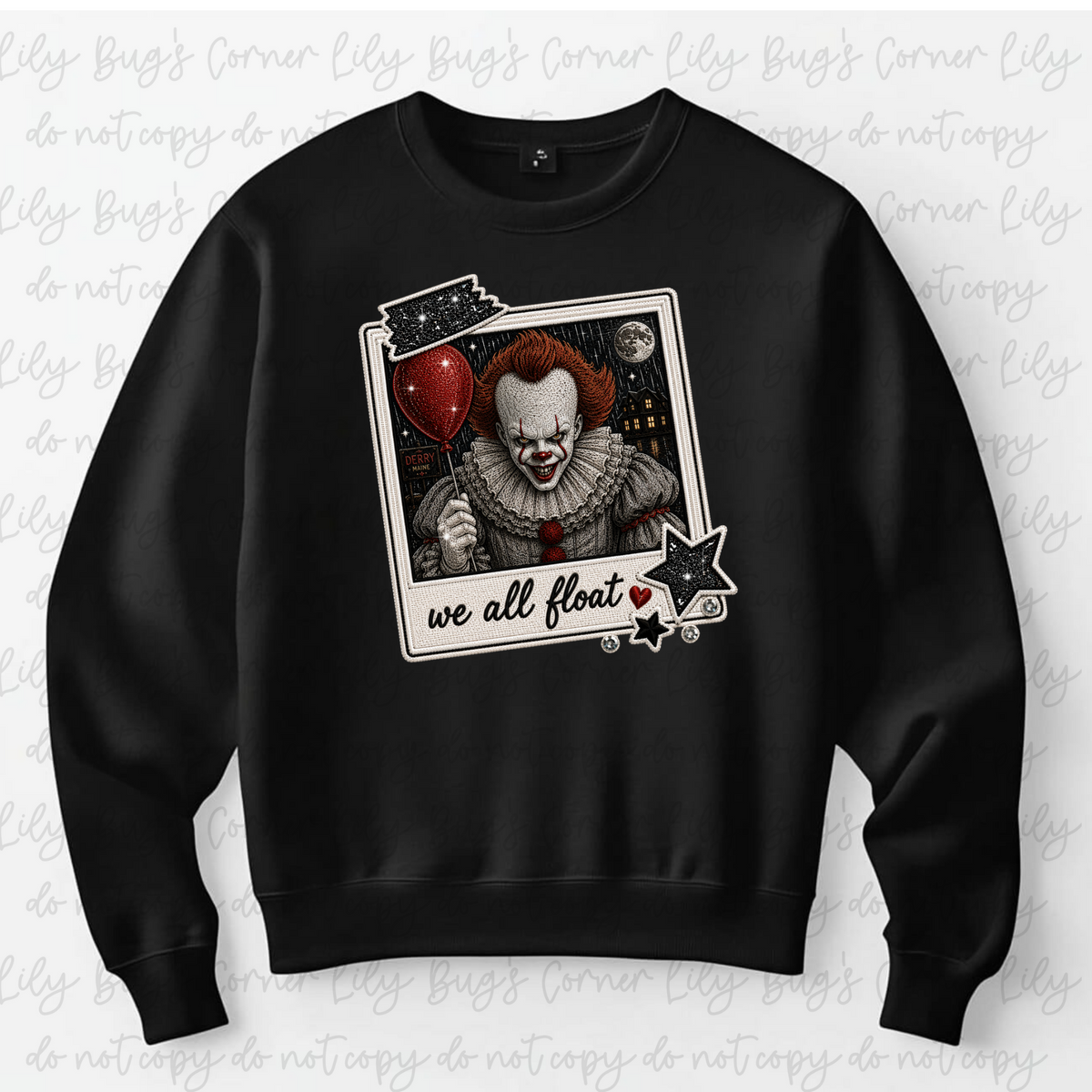 We All Float Horror Clown – Tee, Sweatshirt & Hoodie