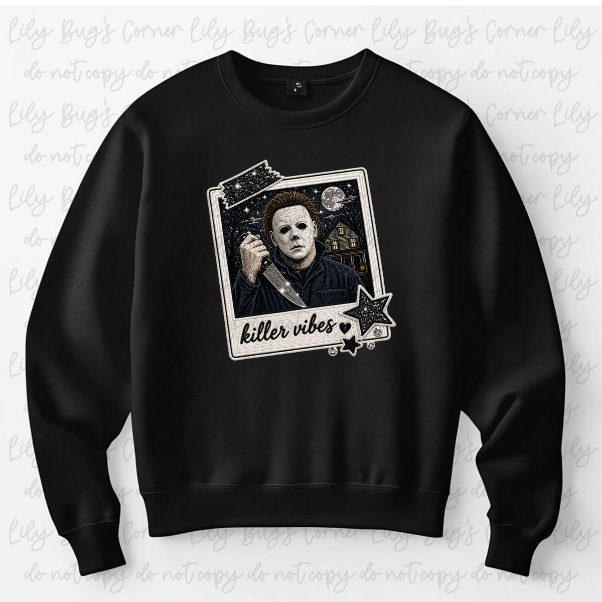 Killer Vibes Masked Horror – Tee, Sweatshirt & Hoodie