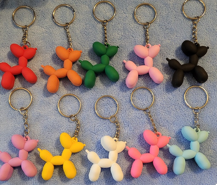 Balloon Animal Key Chain