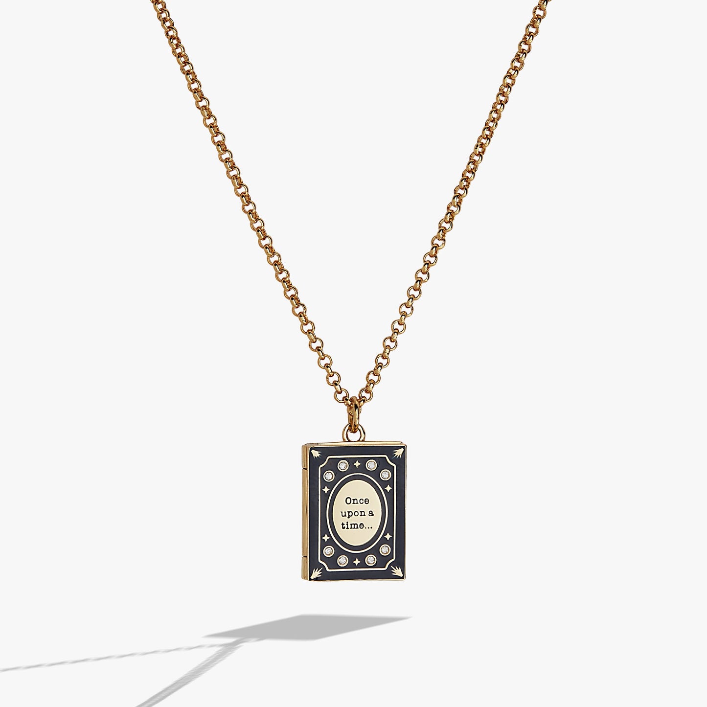 'A Reader Lives A Thousand Lives' Book Club Locket Pendant