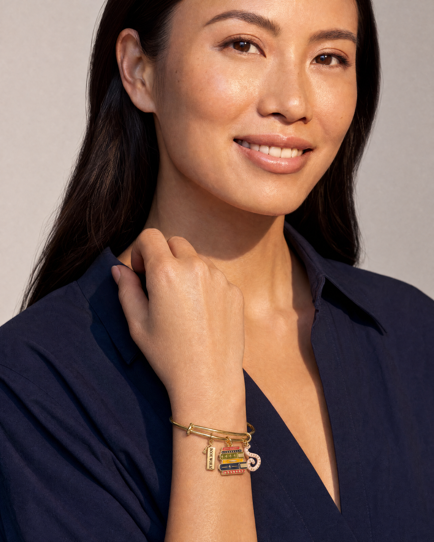 Book Club Multicharm Bangle