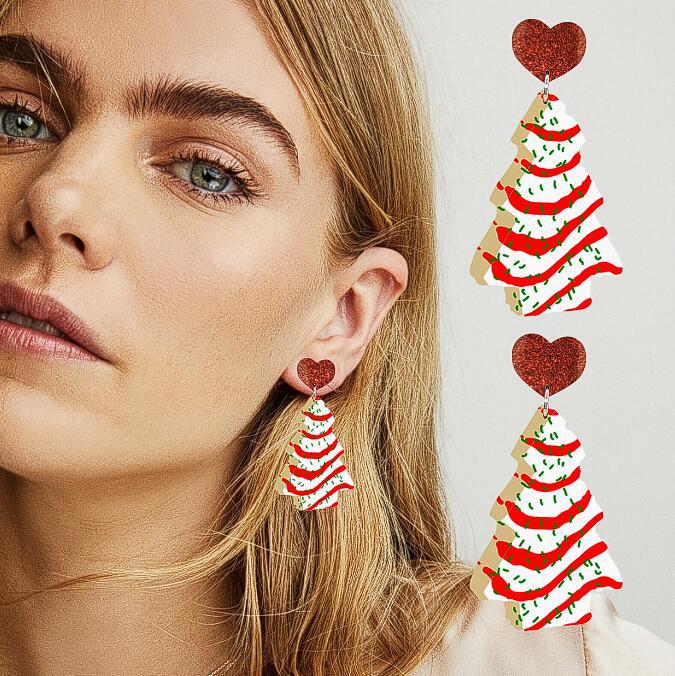 Christmas Acrylic Earrings