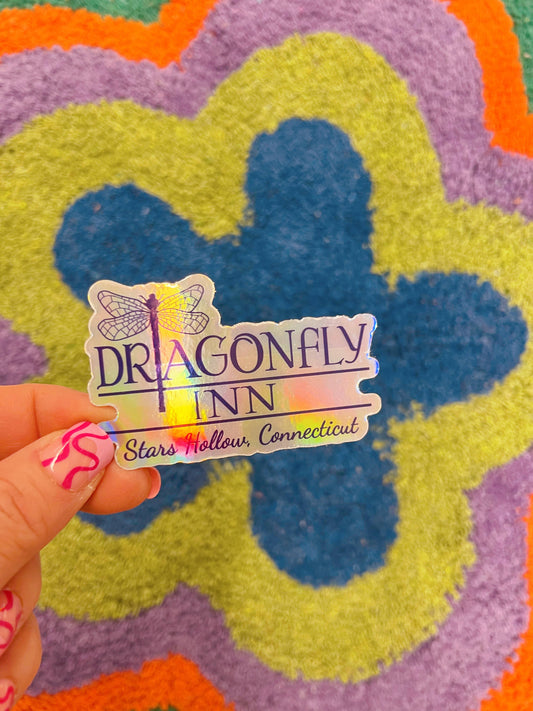 Dragonfly Inn - Gilmore Girls Stars Hollow CT Vinyl Sticker