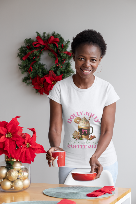 Holly Jolly Christmas Social Club Tee